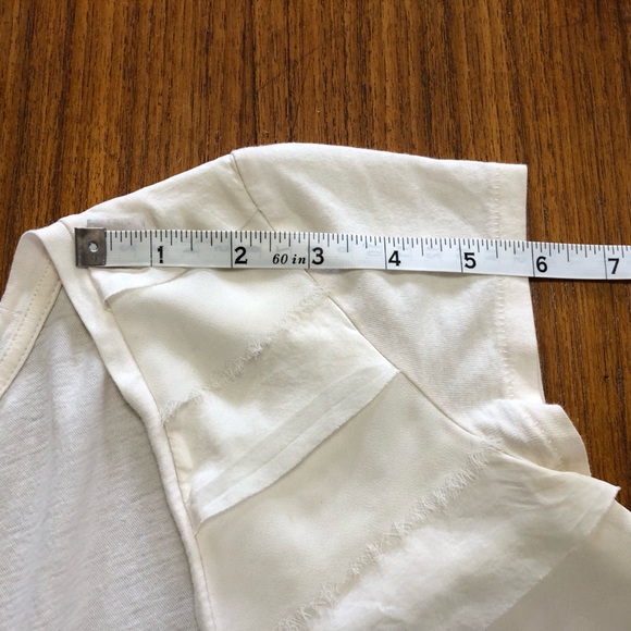 Ann Taylor LOFT Lace Ribbon Tee - Picture 6 of 7